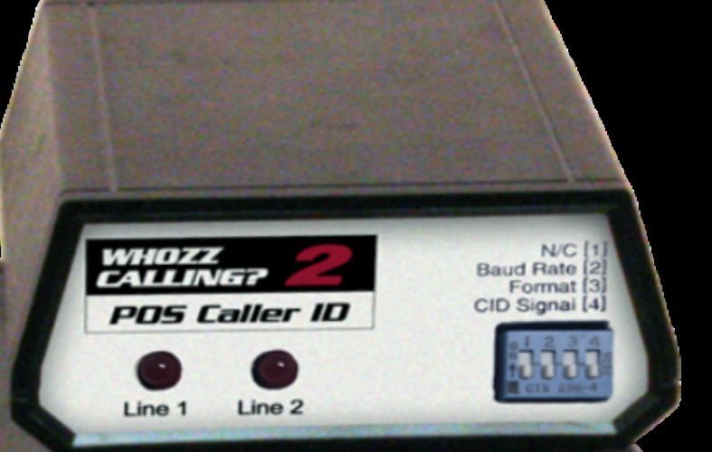 WHOZZ CALLING? 2 POS (BASIC) CALLER ID- Brand New with Warranty