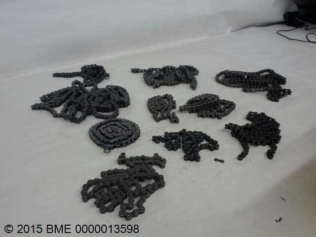 05B Metric Roller Chain 8 Mm Pitch 30+ Feet Total (In 10 Different Pieces)