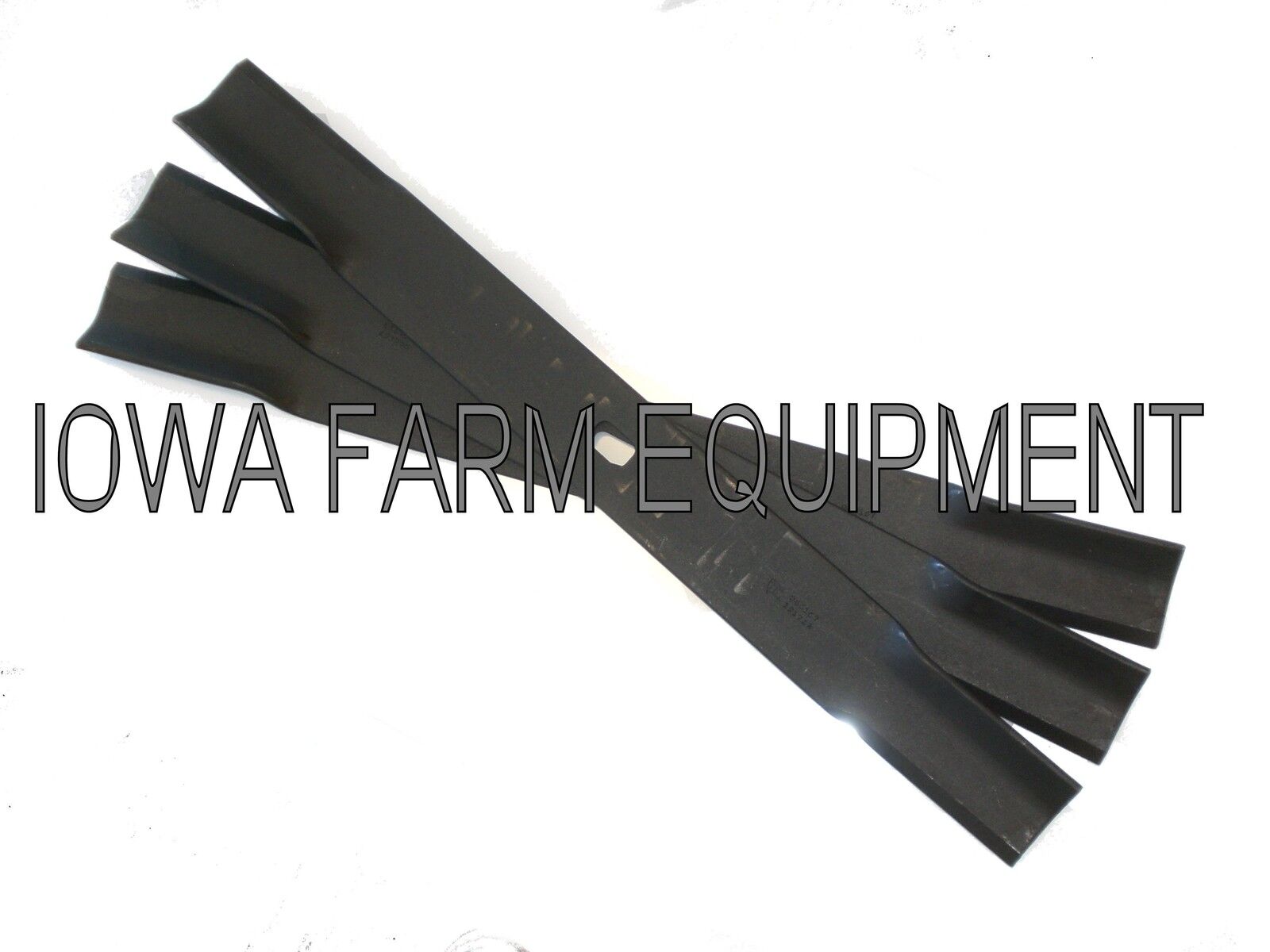 3 HARD SURFACED REPLACEMENT BLADES for Y650R, 6\' Farm King Finish Mowers
