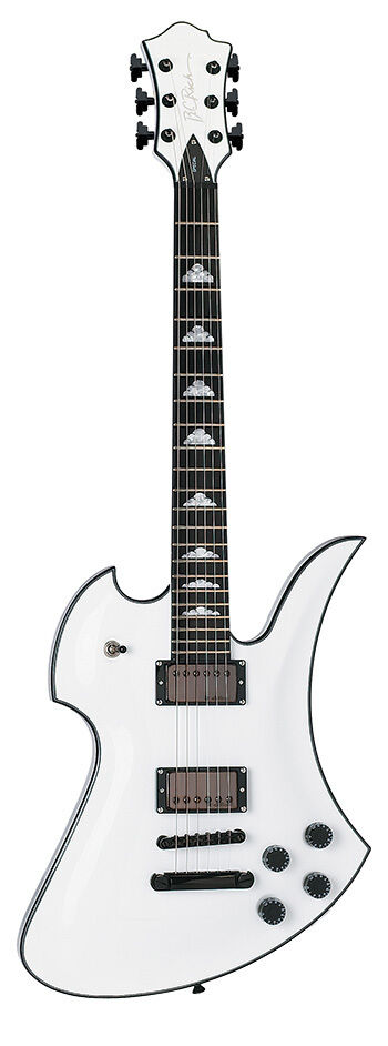 RRP$1400 BC RICH MOCKINGBIRD SPECIAL WHITE ROCKFIELD PICKUP\'S ELECTRIC GUITAR