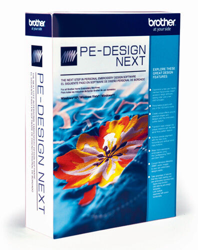 Brother PE Design Next Embroidery Software Digitizing Version 9 Training DVD
