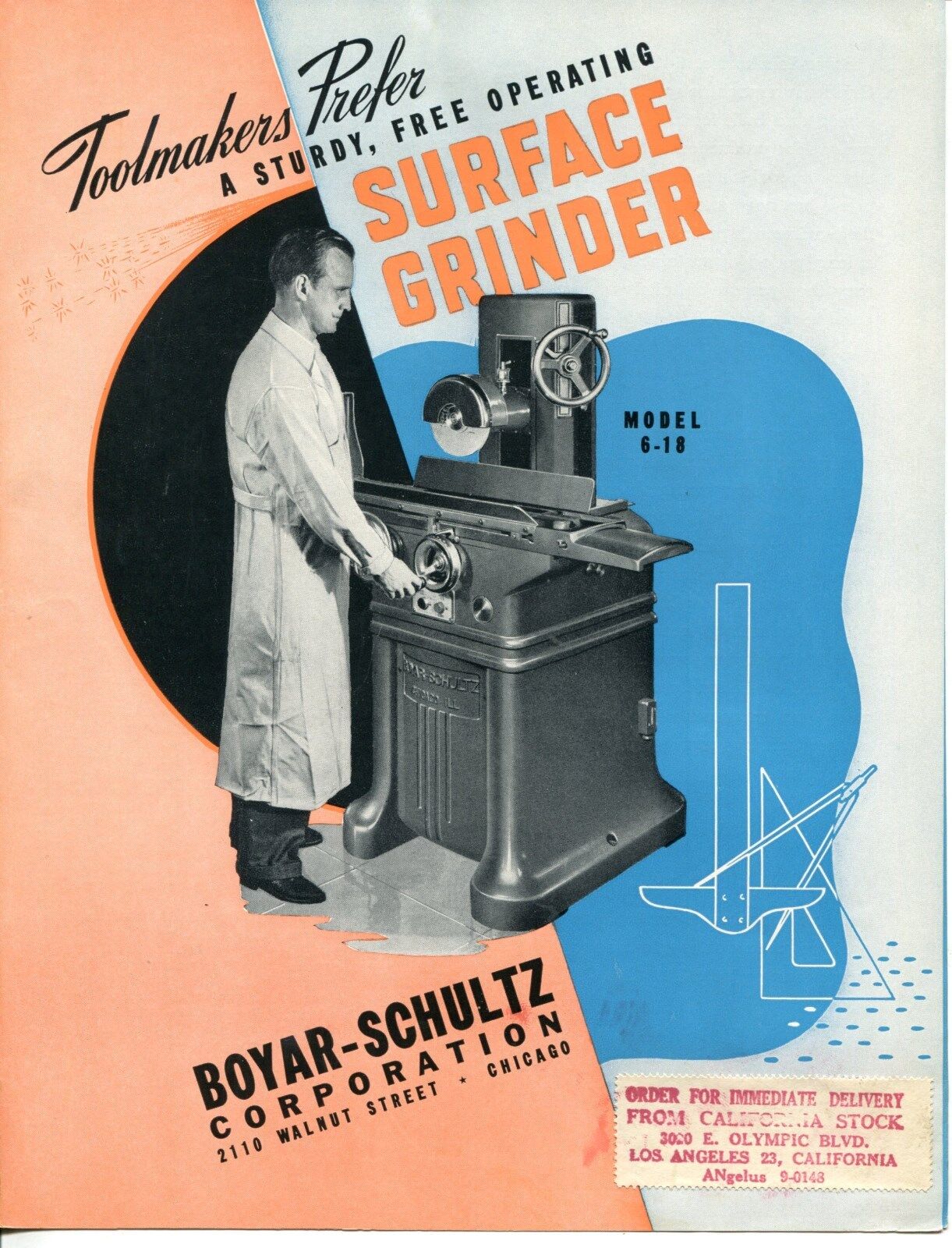 1953 Vintage BOYAR-SCHULTZ Sales Brochure: \