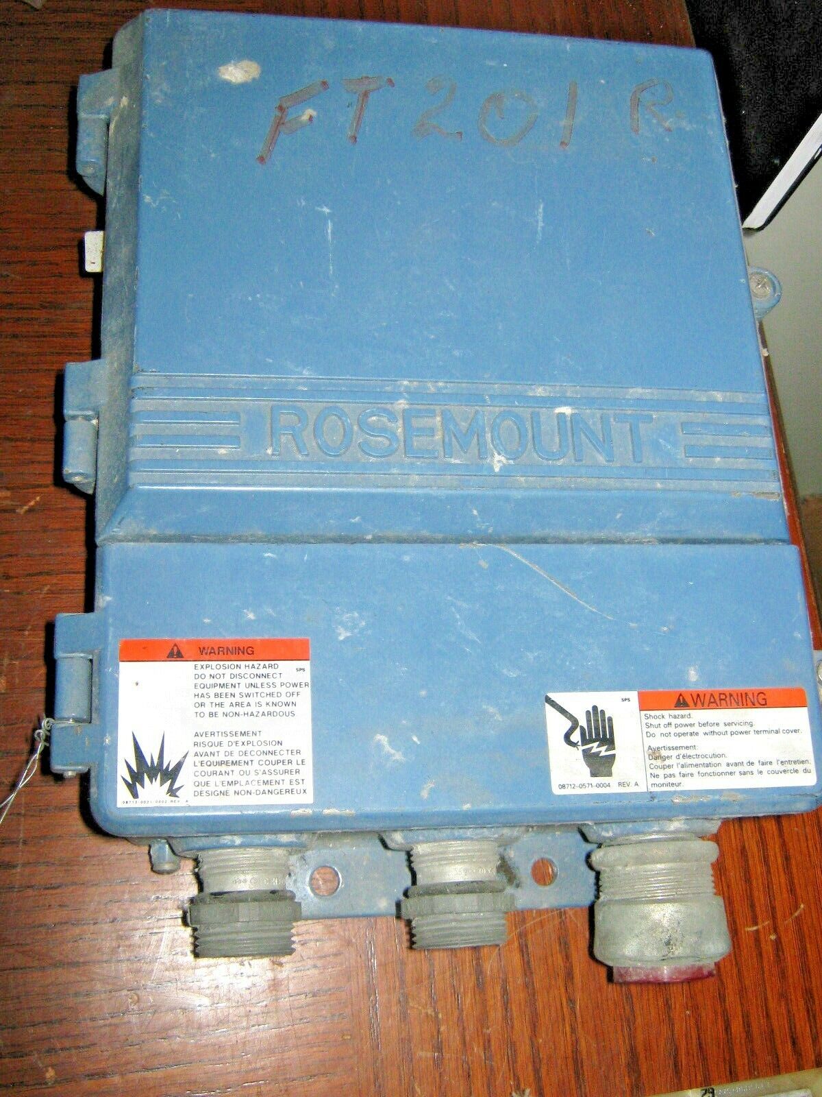Rosemount 8712C Magnetic Flow Transmitter, Used 