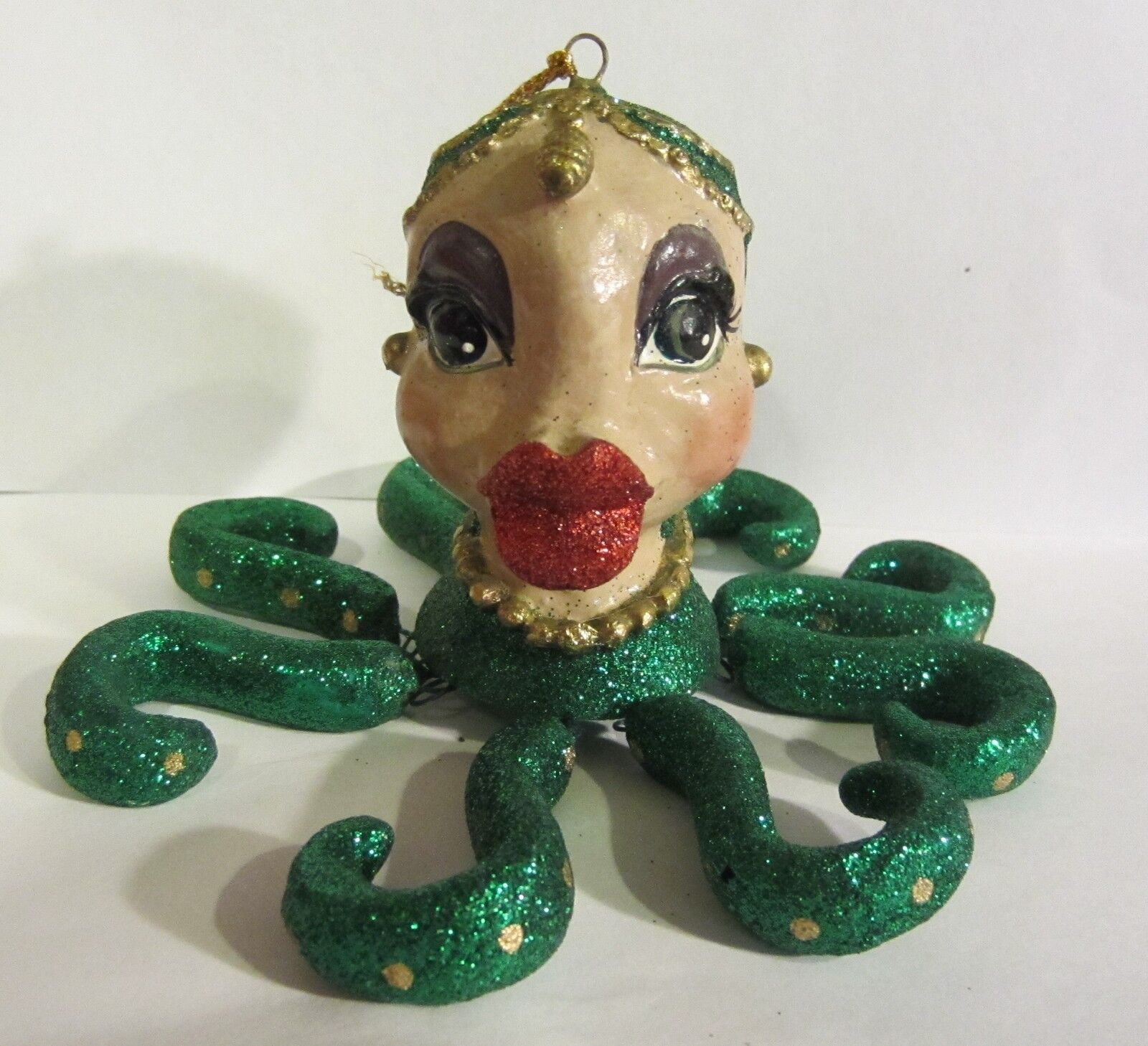 Katherine\'s Collection Wayne Kleski Whimsical Kissing Octopus Ornament