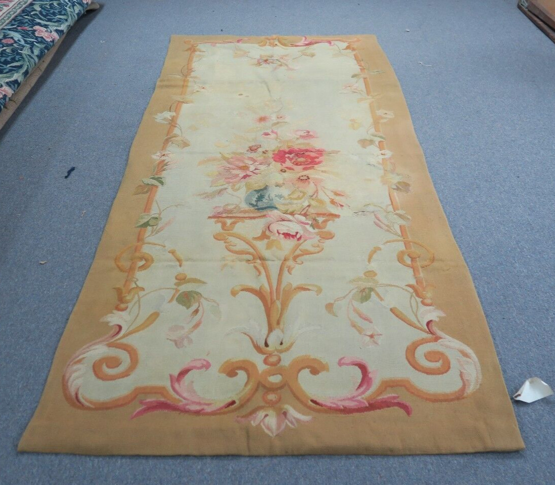 Antique French Aubusson Tapestry Panel 40\