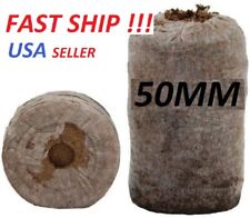 50mm Jiffy Peat Pellets, FAST SHIP Sold sets of 10,25,50,100,486 Seed Starting picture