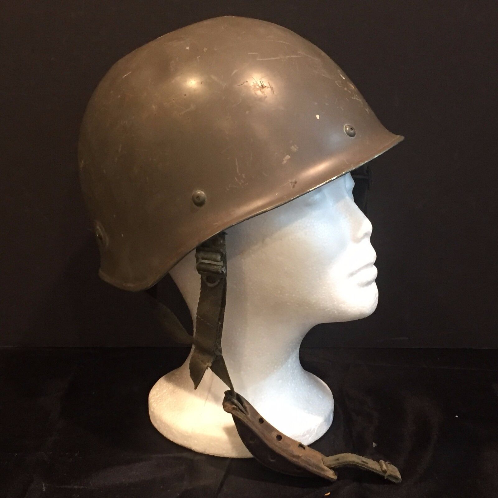 Vintage French Military Helmet Dunois c. 1981