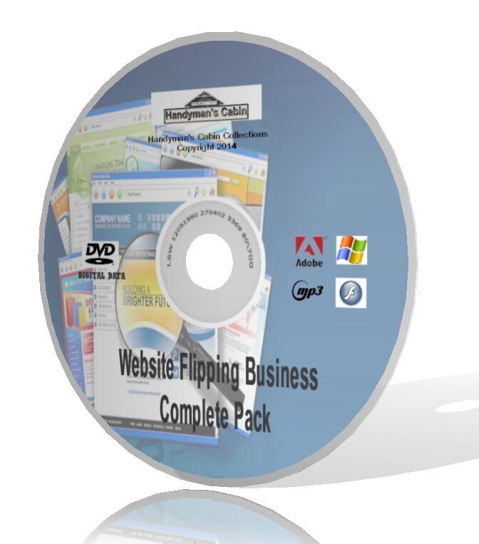 Website Flipping Business Complete Pack DVD - Videos, Expert Guides and More