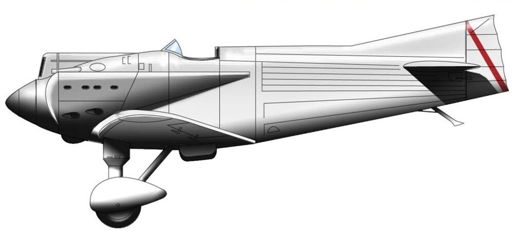 CV-11 IAR Romania AF Fighter Airplane Wood Model Replica Big 