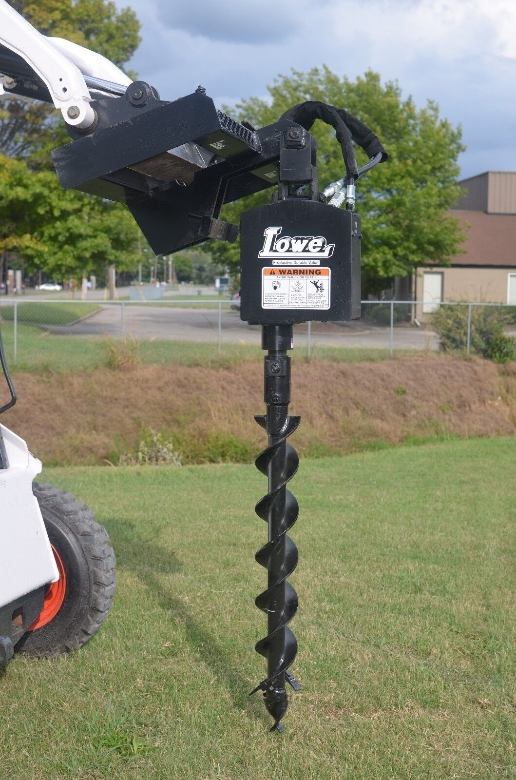 Bobcat Skid Steer Attachment - Lowe 750 Classic Auger with 6\