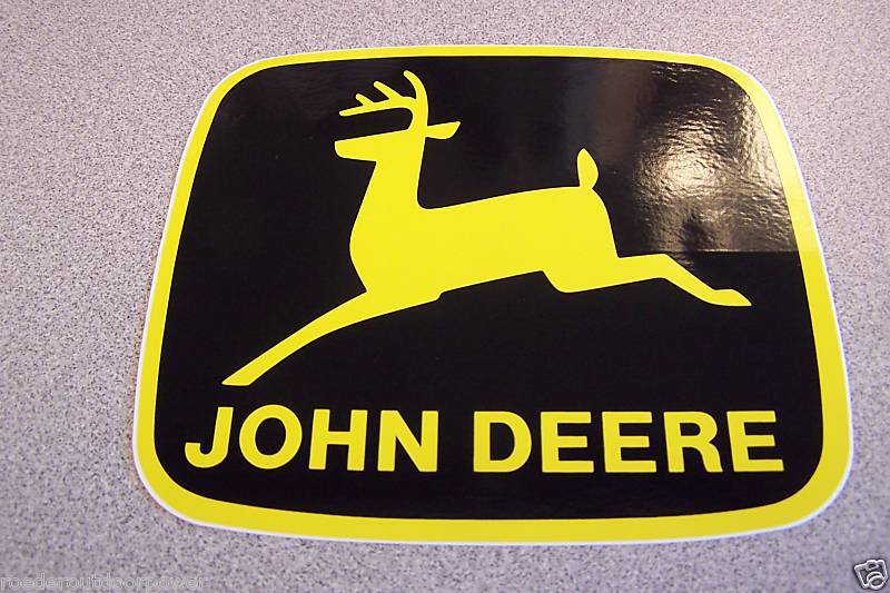 John Deere Decal JD5598 for Seat Back AM117489