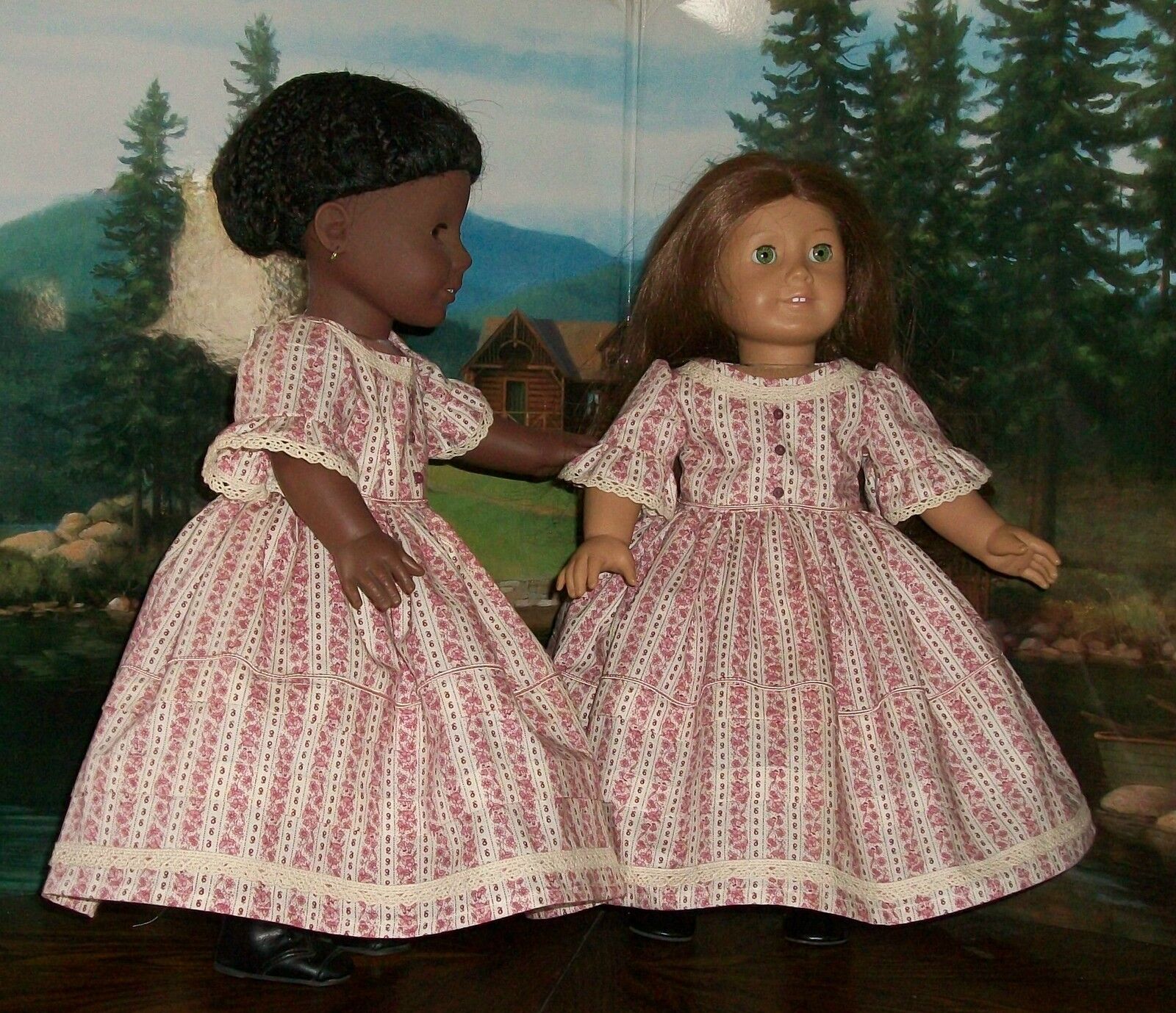  American Girl Doll-1850 Southern Bell Dress with Petticoat-Marie Grace or Cecil