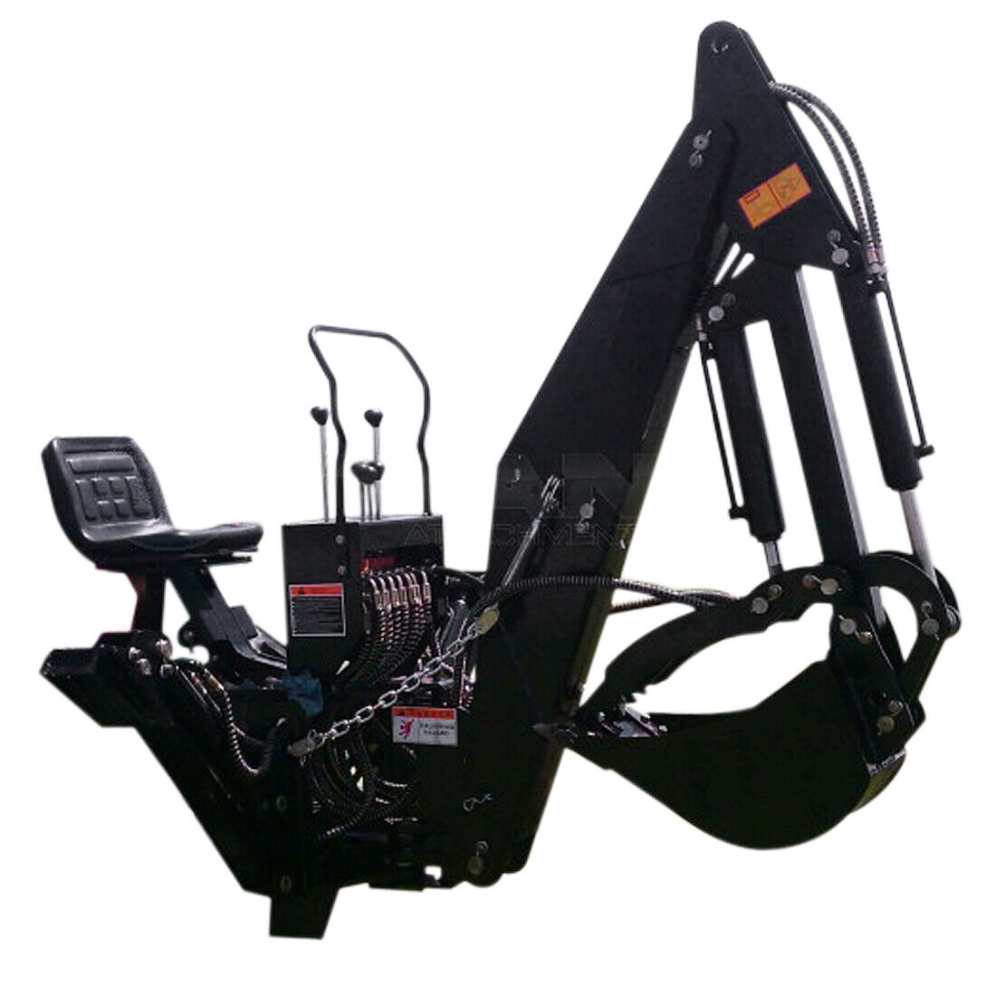 7\' ft 3 Point Backhoe with Thumb Excavator Attachments Kubota Deere