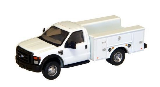 HO RIVER POINT STATION White Ford F-450 Dually DRW SERVICE TRUCK ( No Bucket )