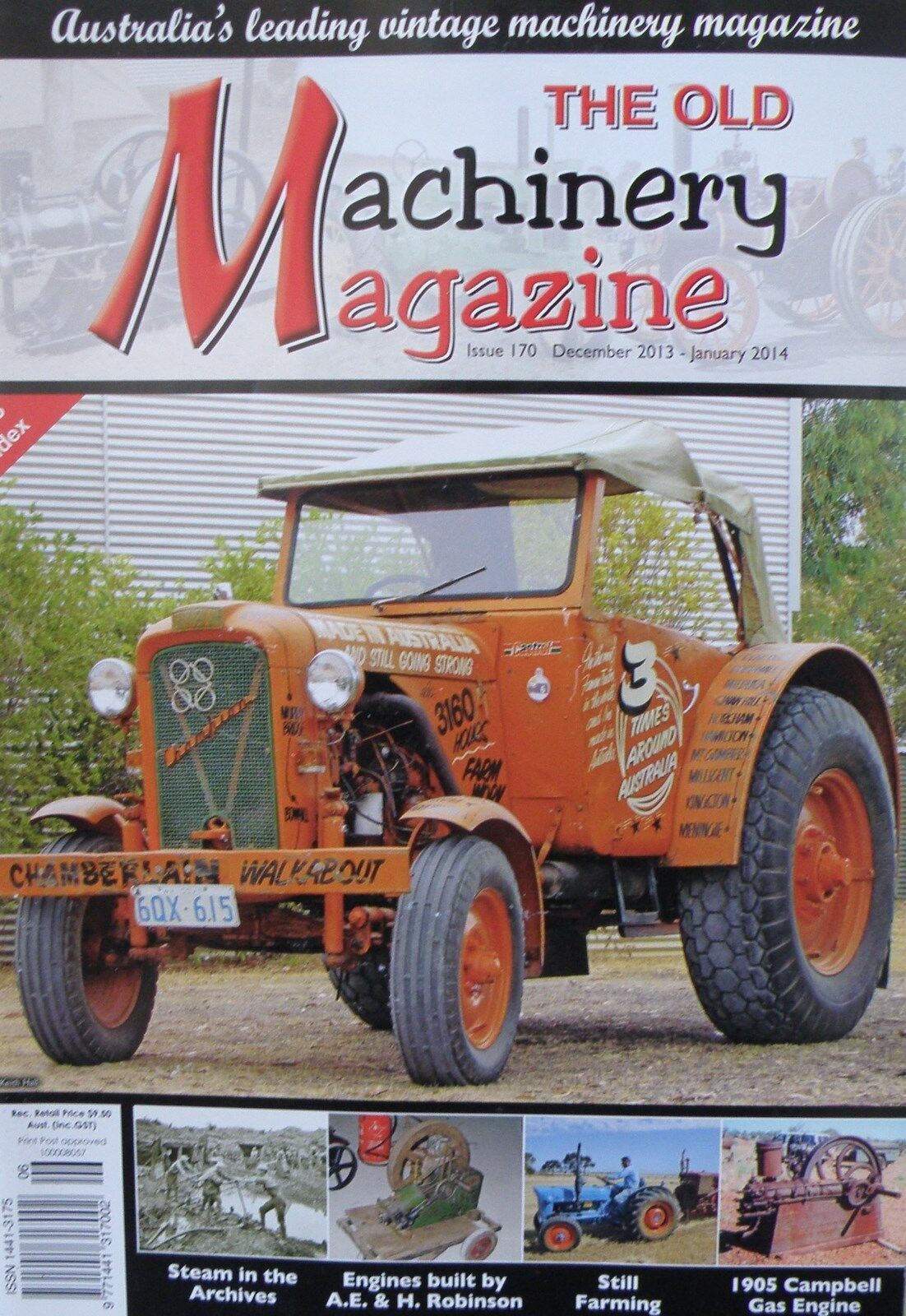 The Old Machinery Magazine Issue 170 December 2013 - January 2014