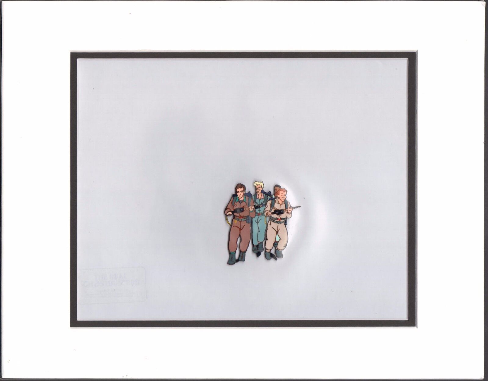 Ghostbusters (Real) DIC production animation cel Studio seal