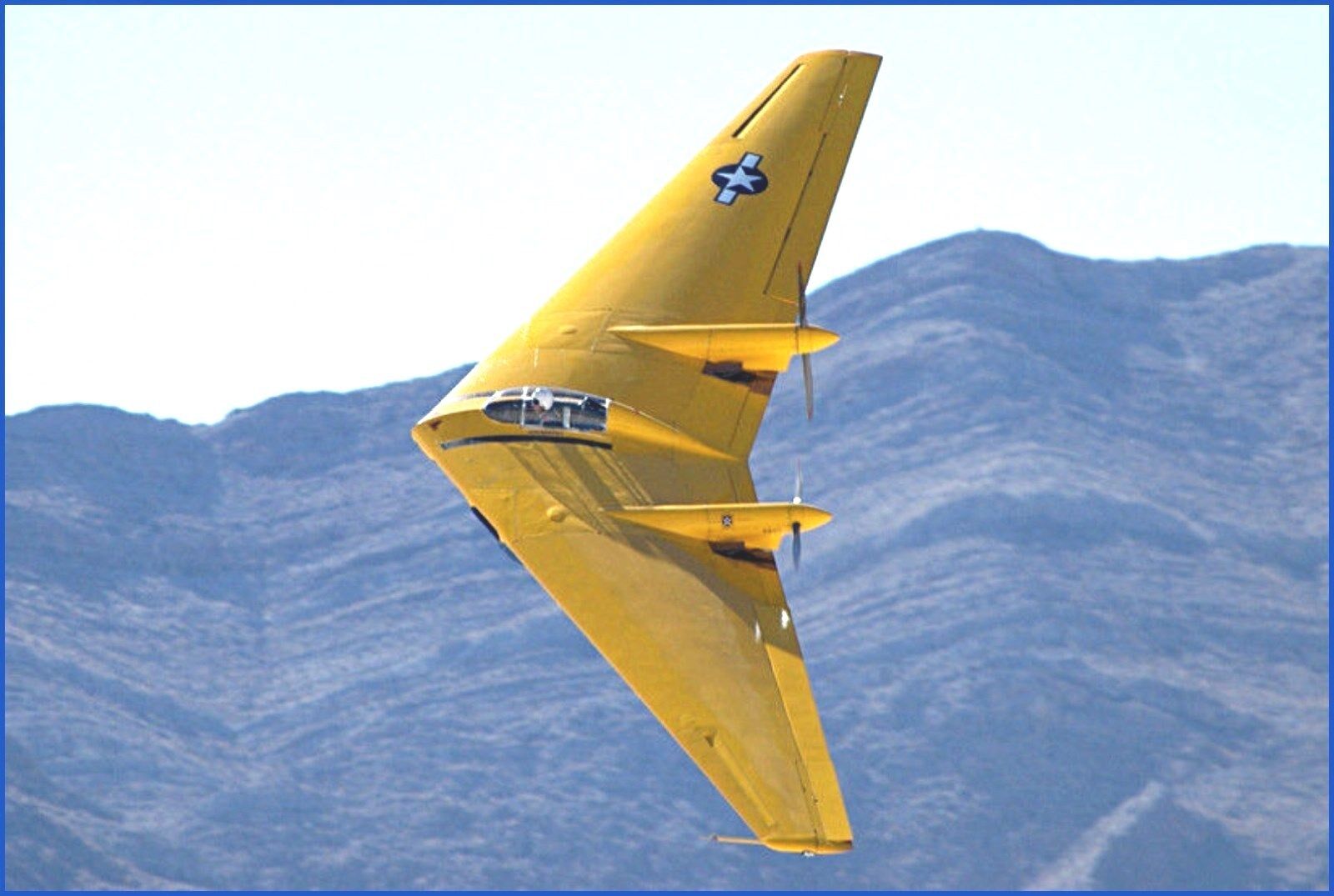 RC plans NORTHROP N9M-A Flying wing Electric span 75\