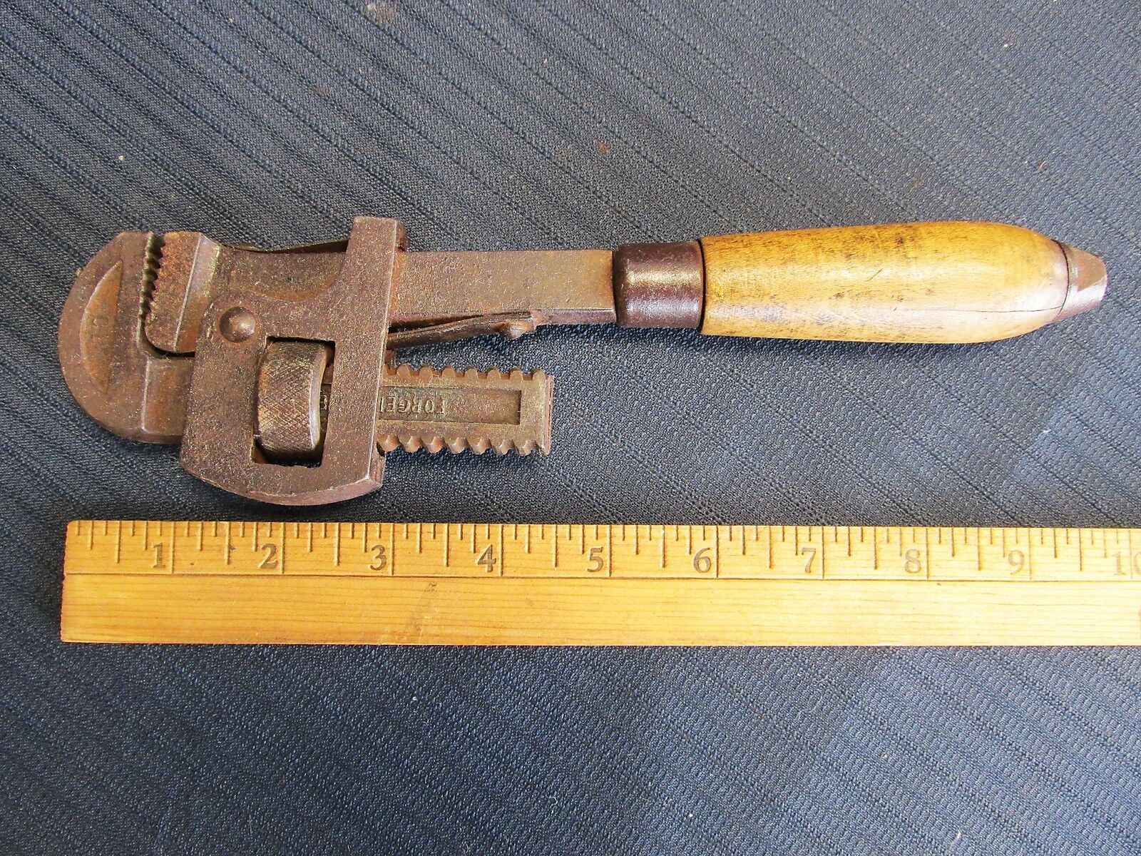 Vintage Atlas tool co. Pipe Wrench #10