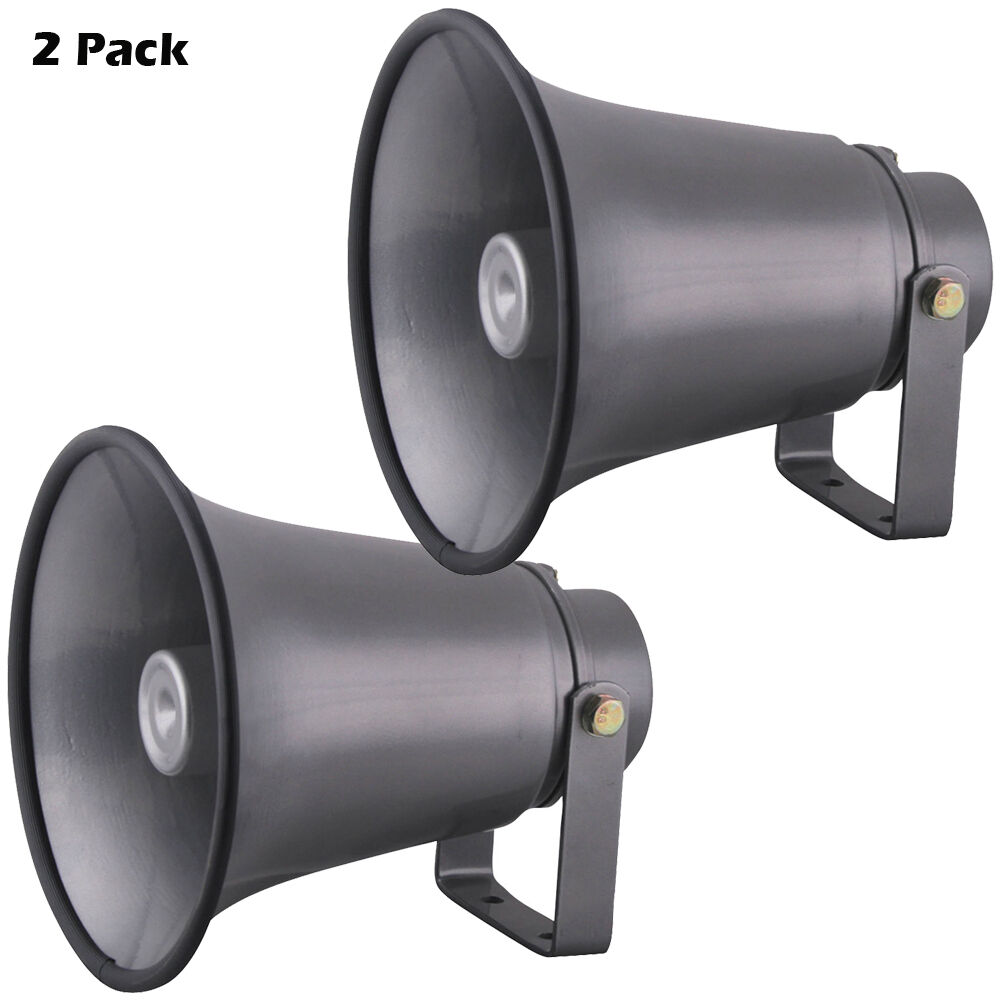 PyleHome PAIR of PHSP8K 8.1\'\' Indoor / Outdoor 50 Watt PA Horn Speakers
