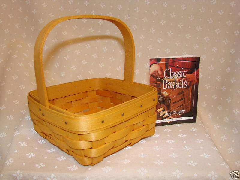 HOSTESS Only TARRAGON Booking Collection Basket Longaberger *NEW*