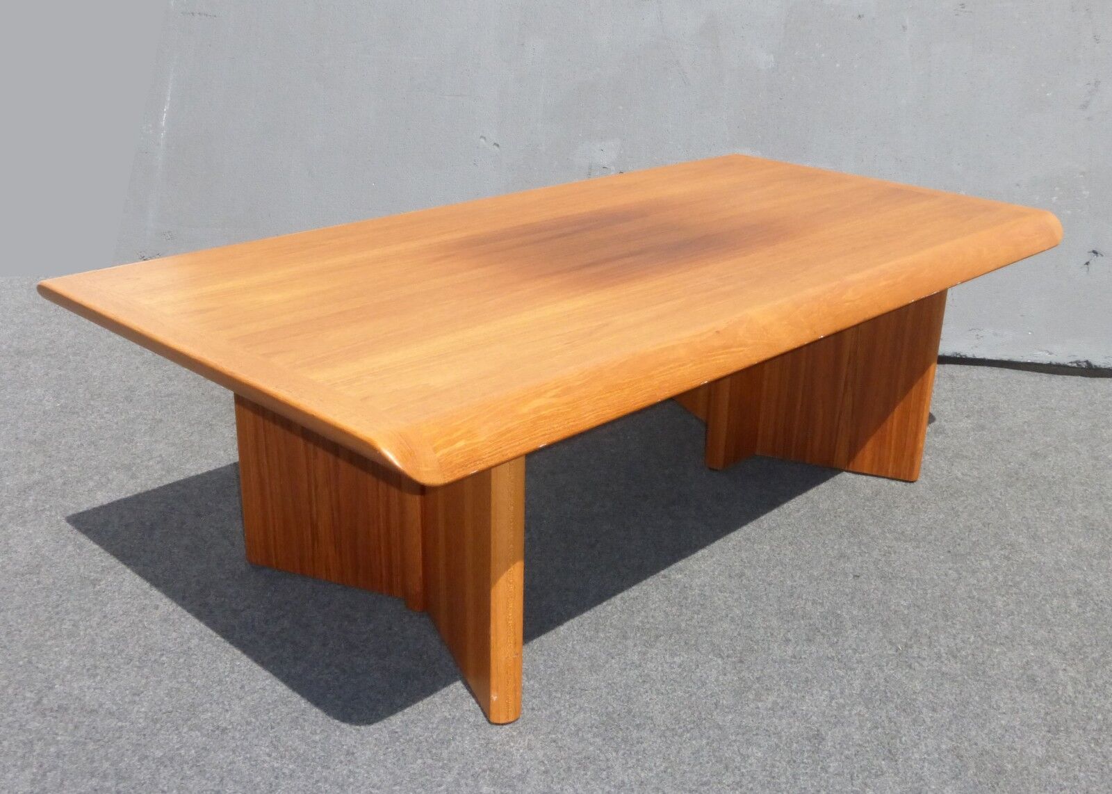 Vintage Danish Modern Teak COFFEE TABLE Made in Canada by NORDIC Furniture 