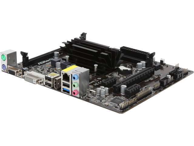ASRock Q1900M Intel Quad-Core Celeron Processor J1900 Micro ATX Motherboard/CPU/