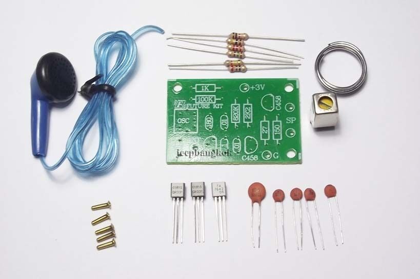 Tiny AM Radio Receiver KIT DIY Electronic Education Simply Homebrew Project