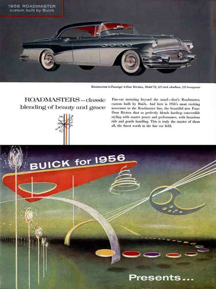 Buick for 1956 Presents - The Star of every show - Best Buicks yet for 90 reason