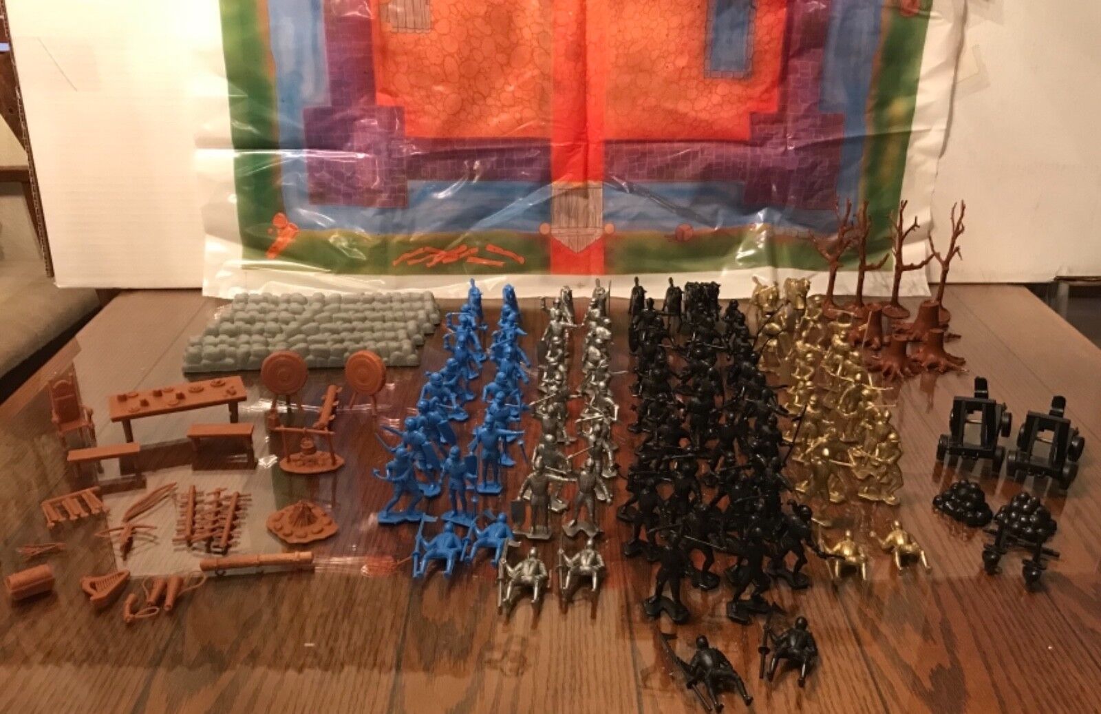 Marx Castle of the Noble Knights Medieval Playset Reissue Castle Accessories