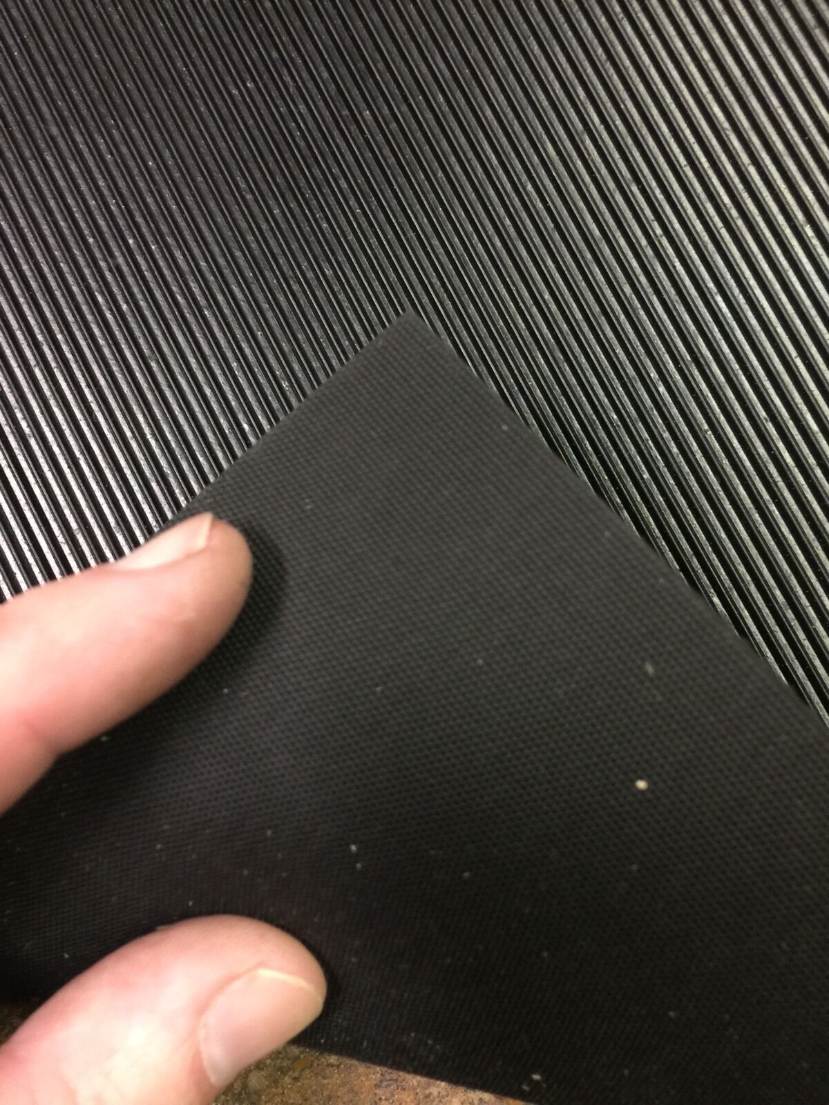 Corrugated Rubber Pedal Mat Material for Player Piano Foot Pump, 11.75\