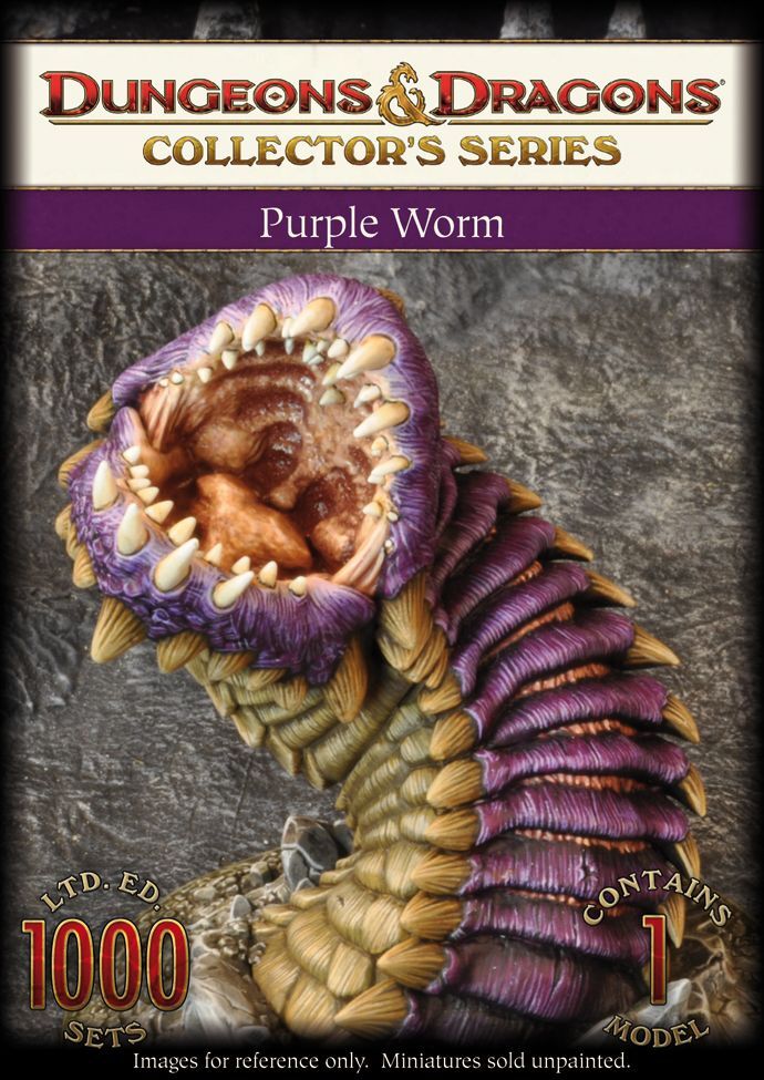 Gale Force Nine - D&D Collector\'s Series: Purple Worm Limited Edition  71007
