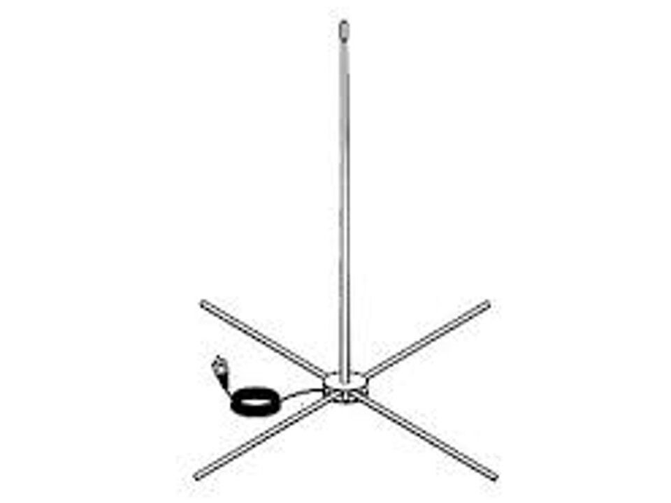 FIRESTIK IBA5 5Ft WHITE TUNABLE TIP INDOOR PORTABLE CB BASE STATION ANTENNA