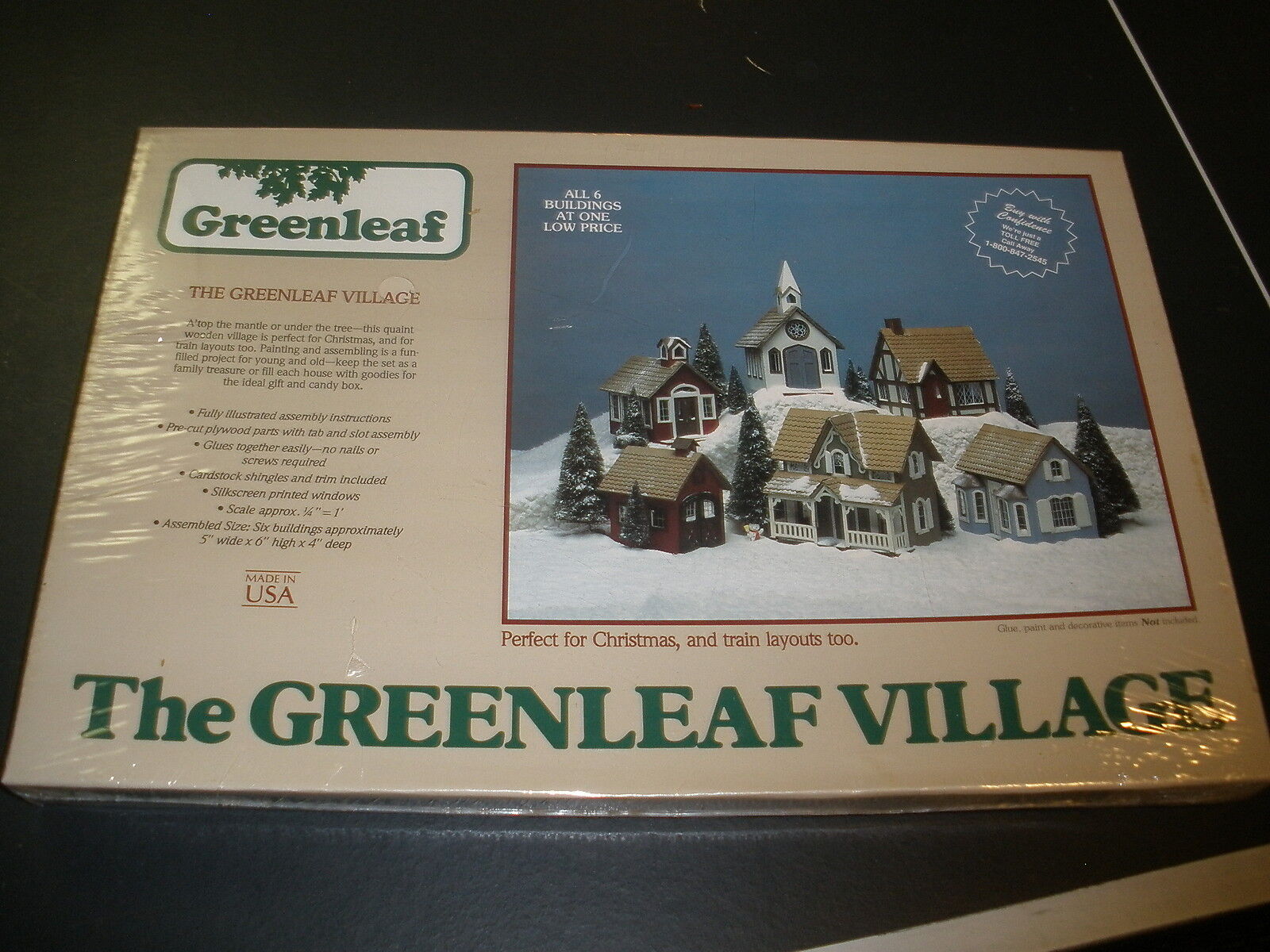 THE GREENLEAF VILLAGE-LIONELVILLE EDITION  BRAND NEW #8016