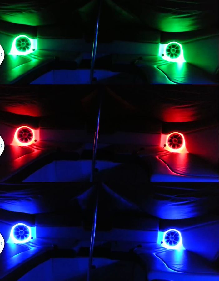 RGB LED Speaker Rings for JL M650 MX650 M6-650X READY TO INSTALL - 2pc