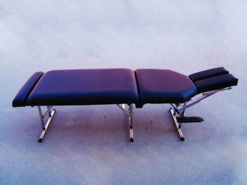 USA Portable Folding Chiropractic Adjusting Leg Extension Flexion Massage Table