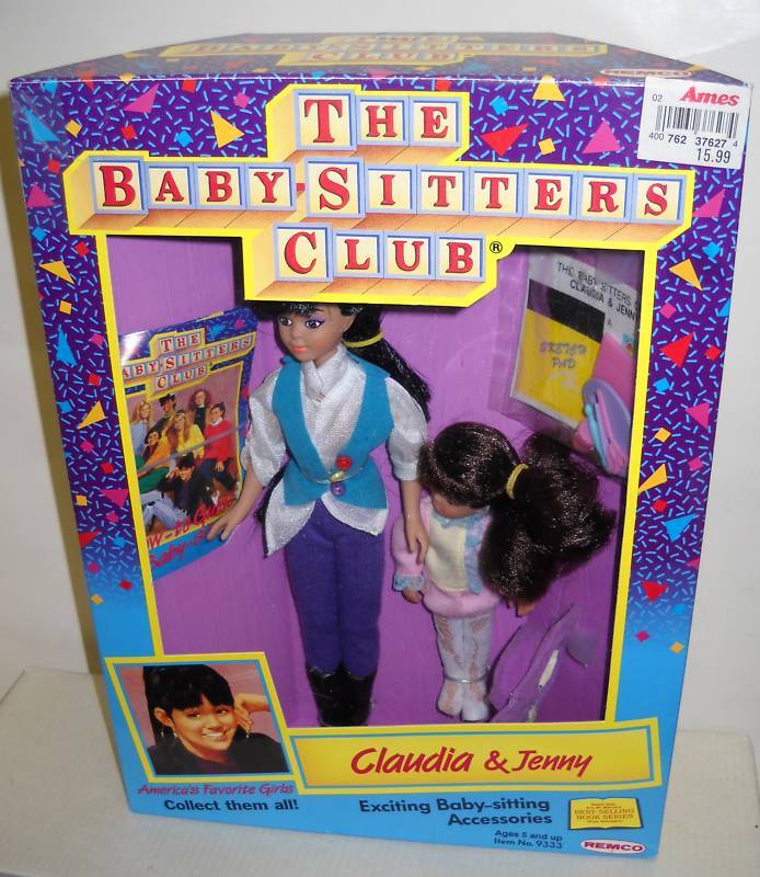 #7870 NRFB Vintage REMCO Babysitters Club Claudia & Jenny Dolls