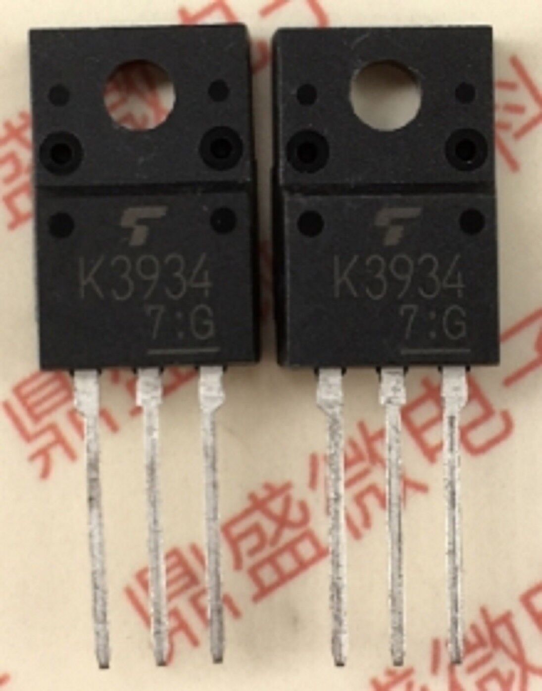 10PCS  2SK3934 K3934  MOSFET TO-220F IC * m