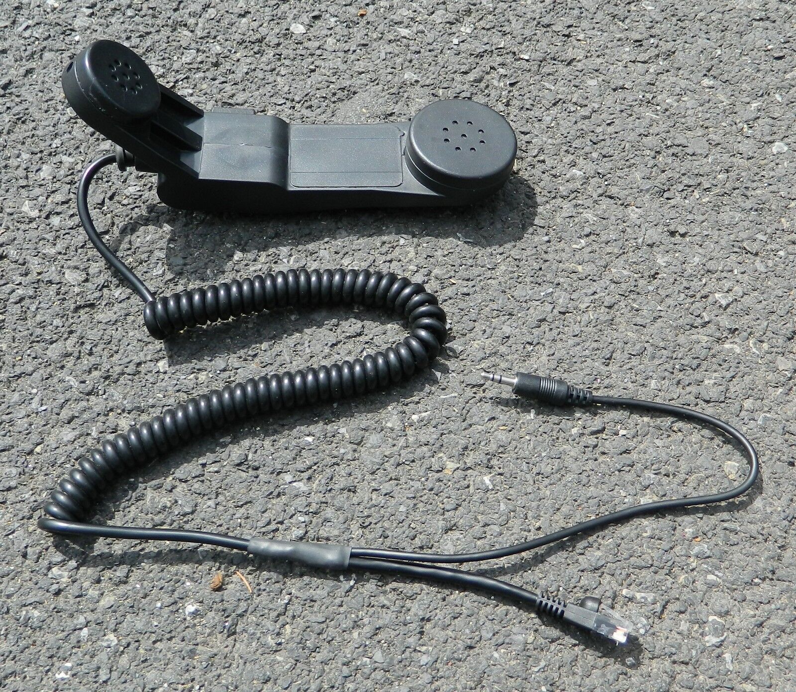 W2ENY H-250 Phone Handset for Speaker Mic on your Yaesu FT-857d FT-817 Manpack