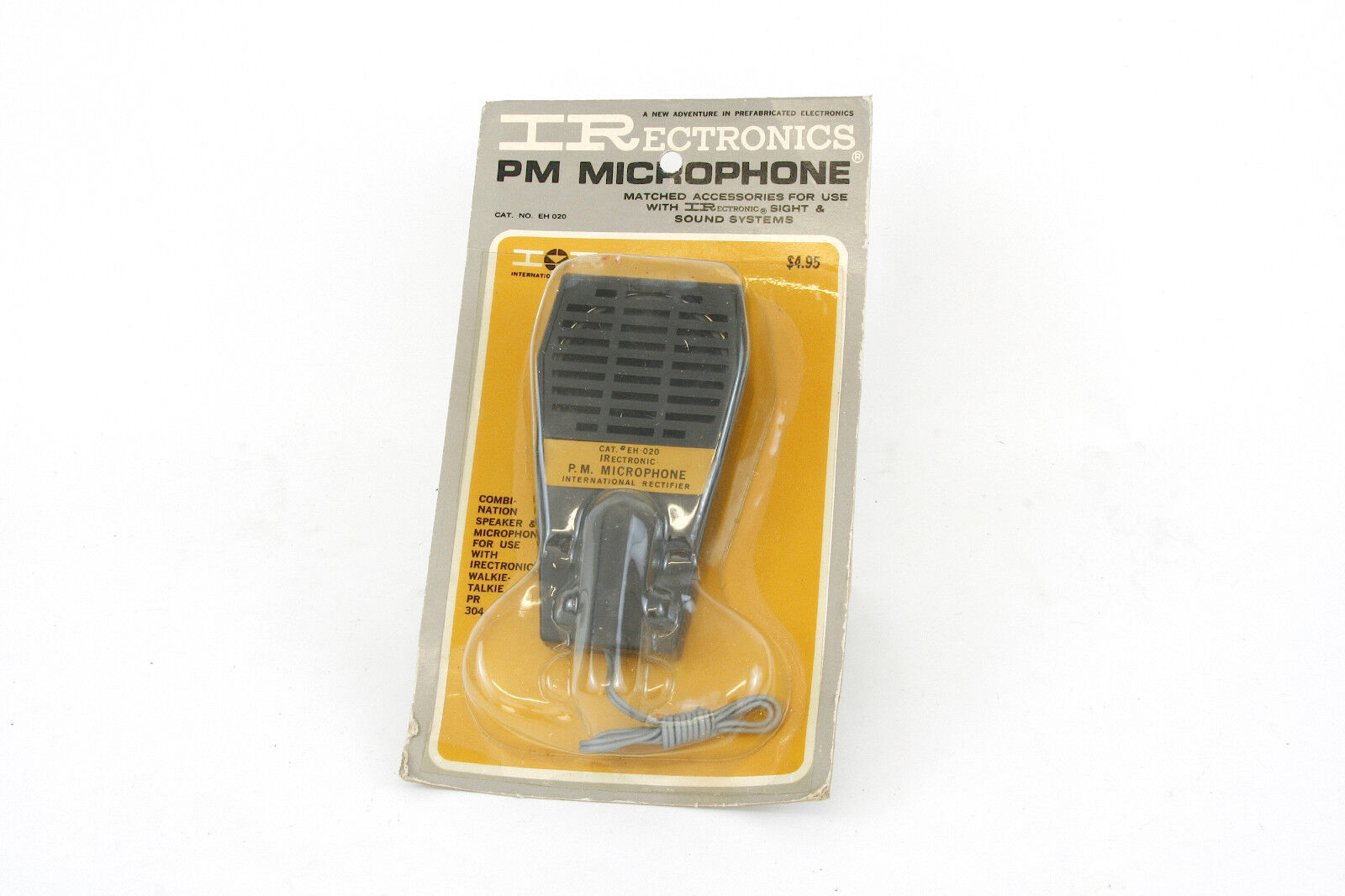 Vintage IRectronics PM Microphone / Speaker - Model EH-020