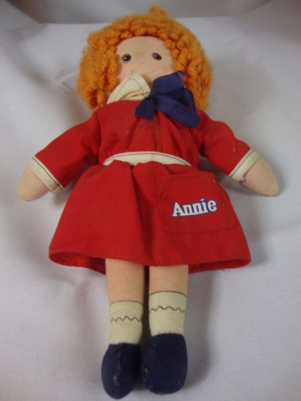 Vintage Knickerbocker Annie Rag Doll 9\