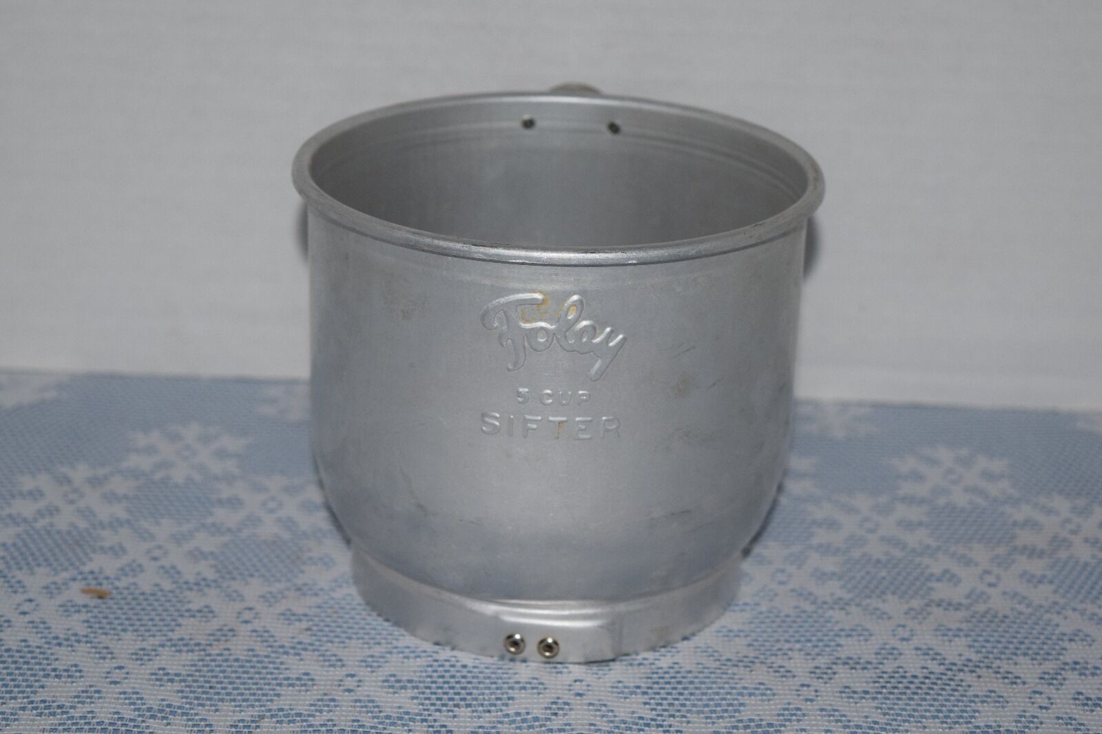 Vintage Foley 5 Cup Flour Sifter - Repurpose Utensil