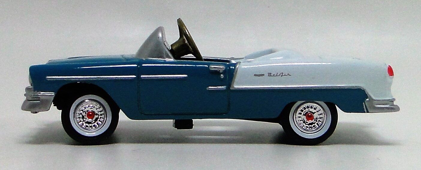 1955 Chevy Pedal Car Vintage Sport Hot Rod Midget Metal Show Model 1957 