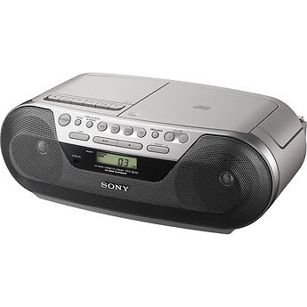 Sony CFDS05 CD Radio Cassette Recorder Boombox Speaker System 