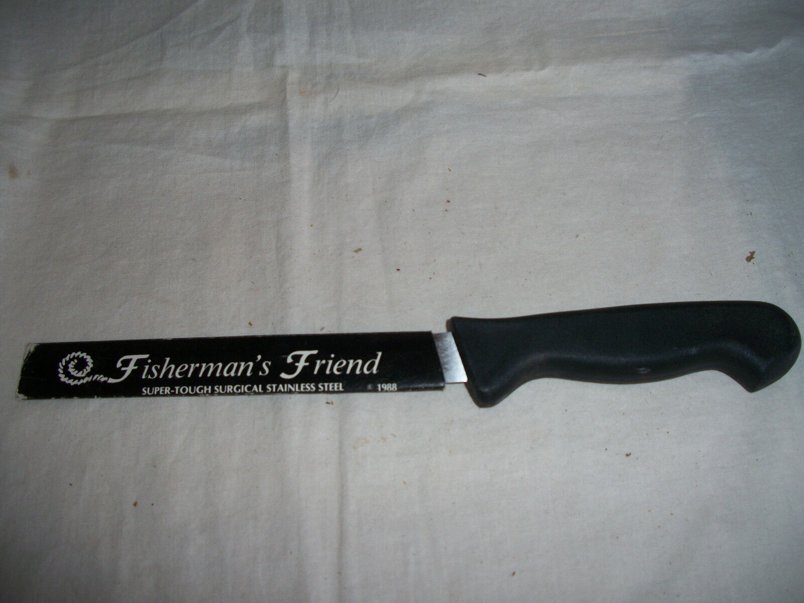 1988 FISHERMAN\'S FRIEND SURGICAL STAINLESS STEEL TAIWAN FISHING FILLET KNIFE