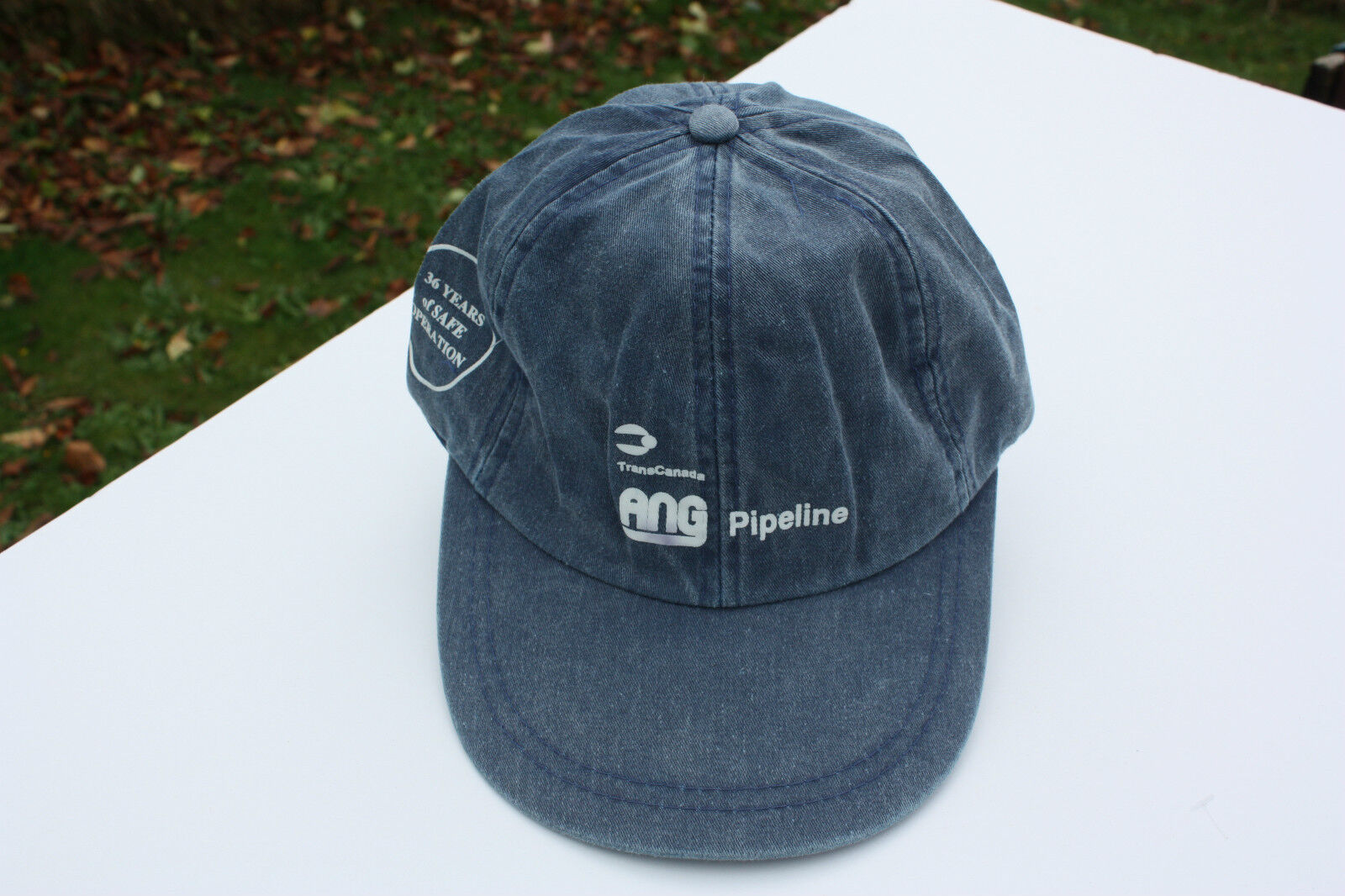 Ball Cap Hat - Trans Canada ANG Pipeline 36 yr Safe Operation - Oil Gas (H1248)