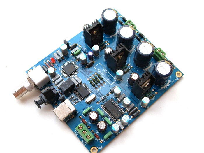 DAC kit TDA1305  + TDA1315   Multi-input USB, Optical, Coaxial