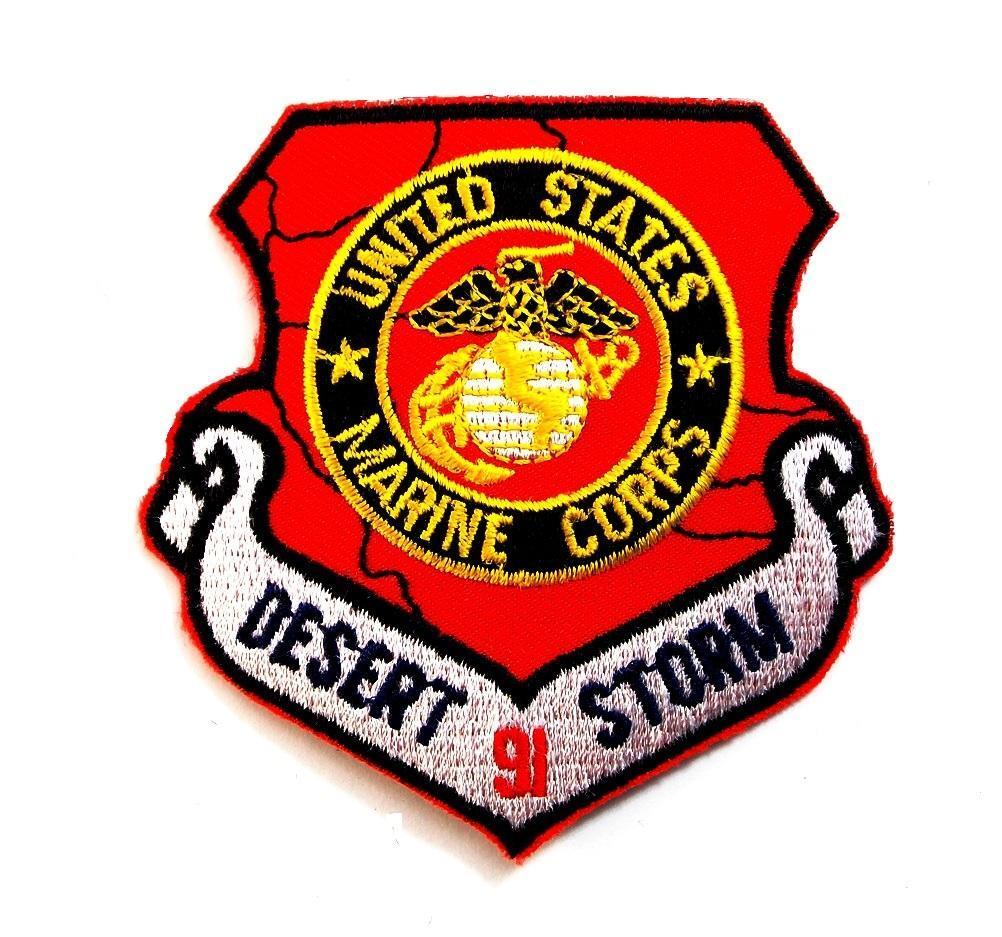 U.S. Marine Corps Desert Storm 91 Embroidered Military Patch Iron Sew AKPM1070