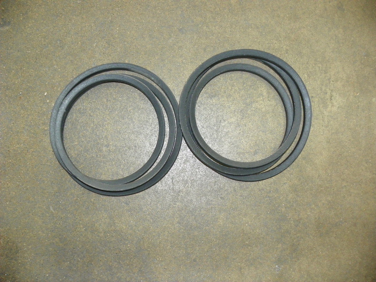 Howse/HICO CHB81 6\' C372  Finish Mower Belts. Set of 2. New, Replacement