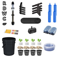 DIY RDWC Set for 4 Auto Pot or Grow Pot - Includes all to Start for 1/2