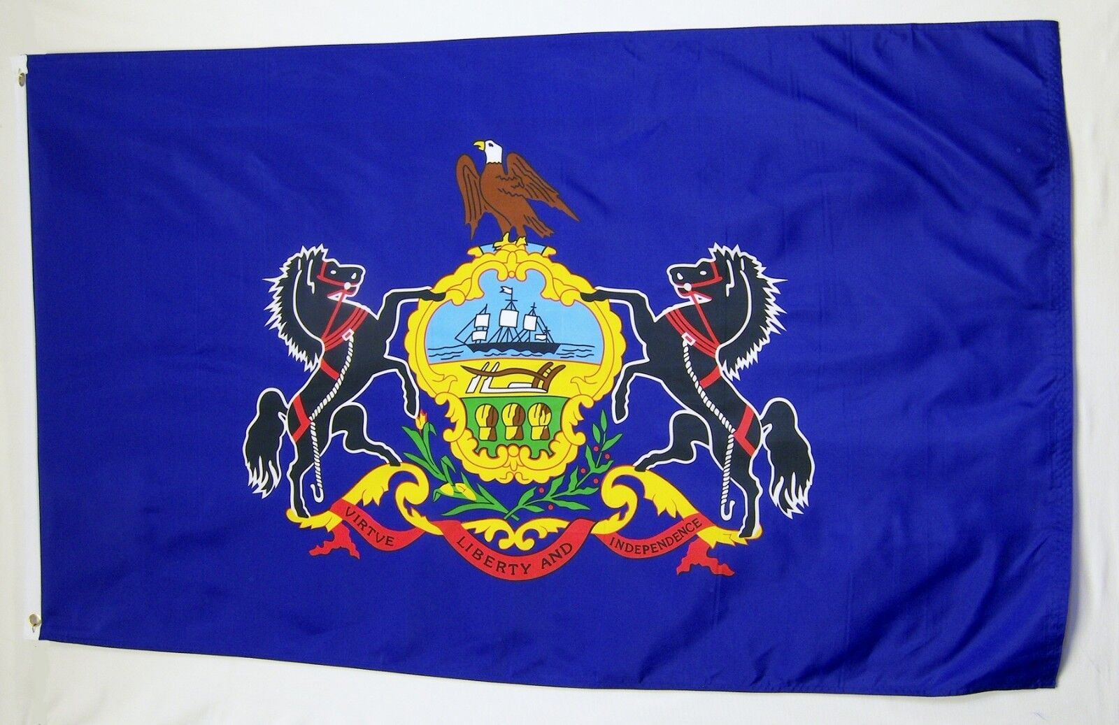 Pennsylvania State Flag 3\' X 5\' Indoor Outdoor Banner